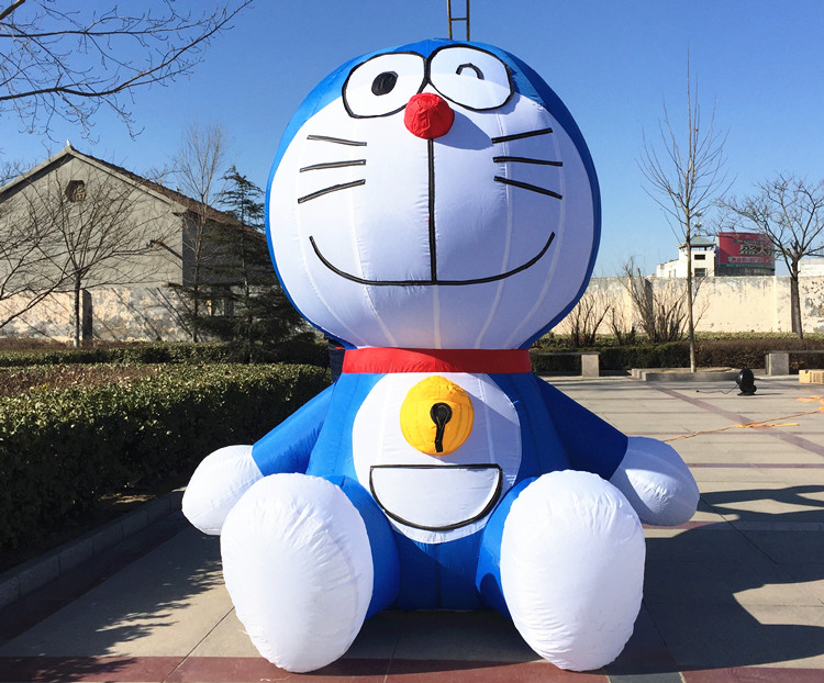 米东机器猫吉祥物